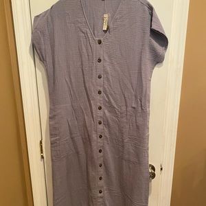Blue Madewell Light spun dress